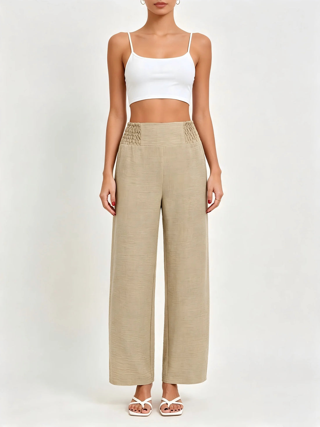 Casual Loose Straight Leg Trousers