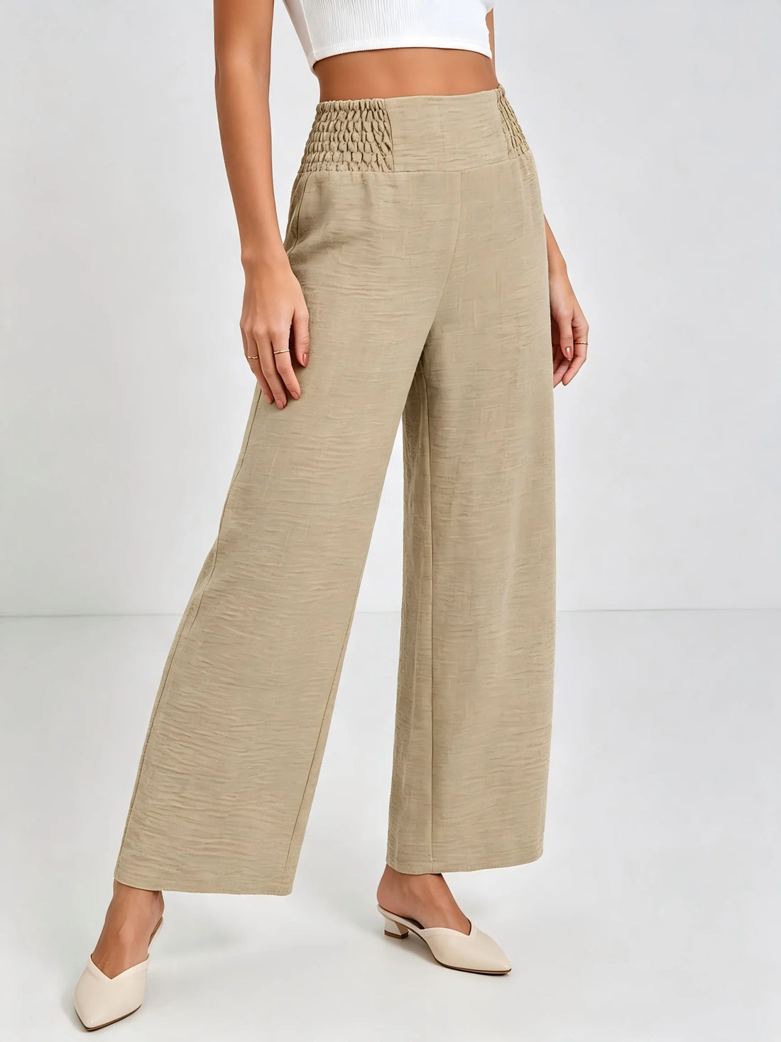 Casual Loose Straight Leg Trousers