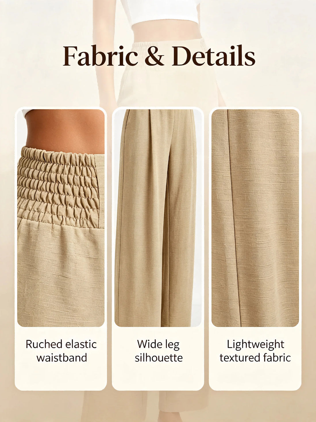 Casual Loose Straight Leg Trousers